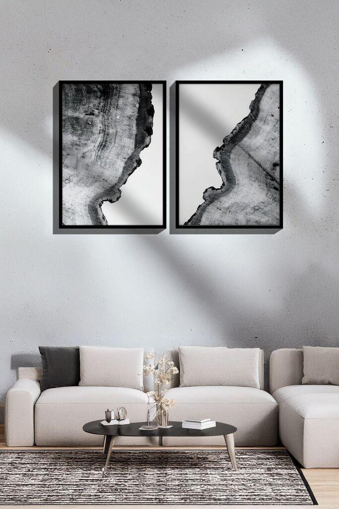 Wallity Uramljena slika Ersy2Limodel13, 33x48 cm, 2 dijela