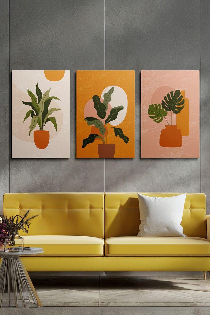 Wallity slika Ersycnvs17, 40x60 cm, 3 dijela