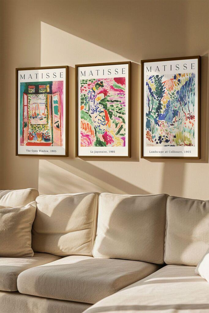 Wallity Uramljena slika Artvmodel23, 33x48 cm, 3 dijela