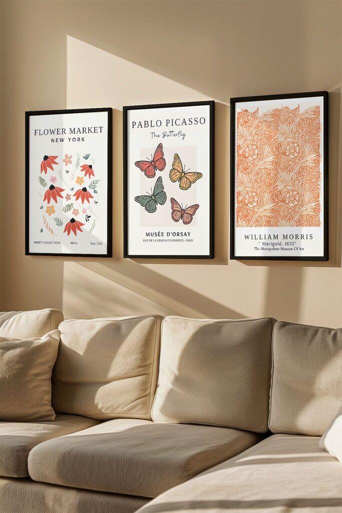 Uokvirena slika Wallity Artvmodel20, 33x48 cm, 3 dijela