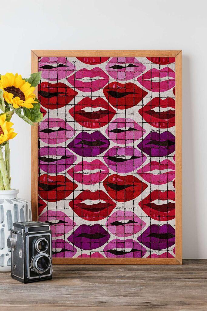 Uokvirena slika Wallity Popmosaic17, 33x48 cm