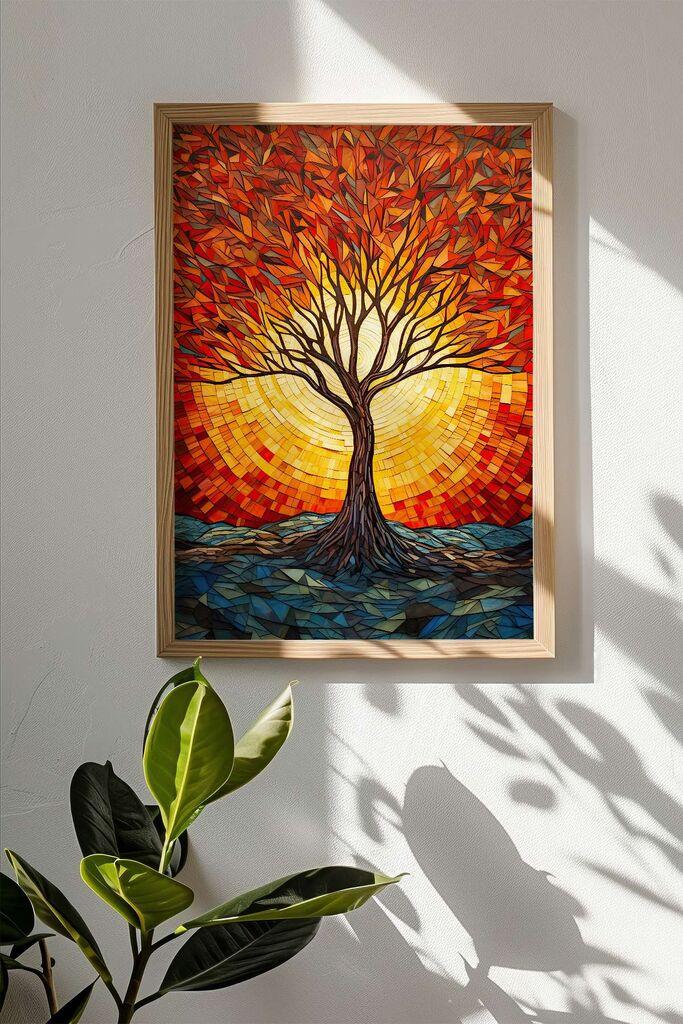 Uokvirena slika Wallity Mscartmdl5, 33x48 cm
