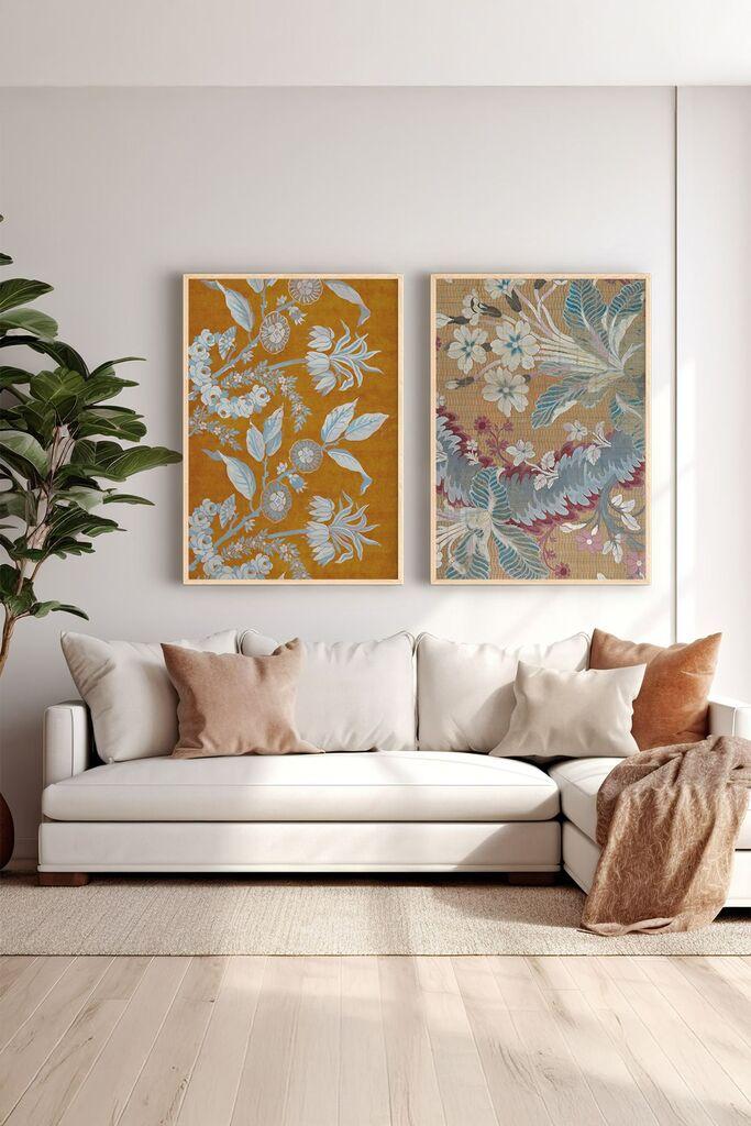 Uokvirena slika Wallity Ersy2Limodel36, 33x48 cm, 2 dijela