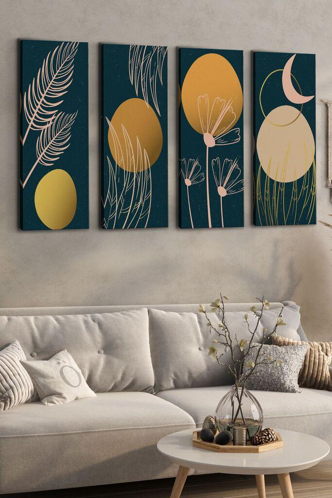 Wallity slika Ersycnvs4Asm5, 30x90 cm, 4 dijela