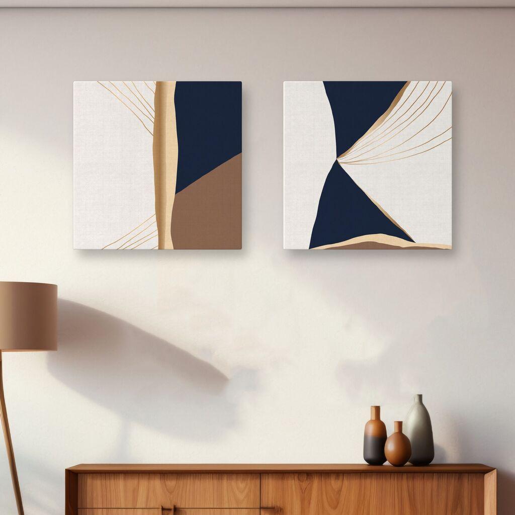 Wallity Slika ASR_CNVS25-2, 40x40cm, 2 dijela