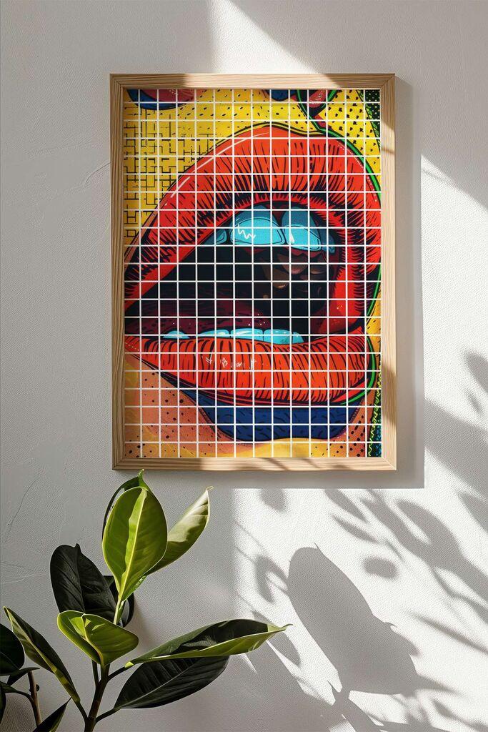 Uokvirena slika Wallity Popkare28, 33x48 cm
