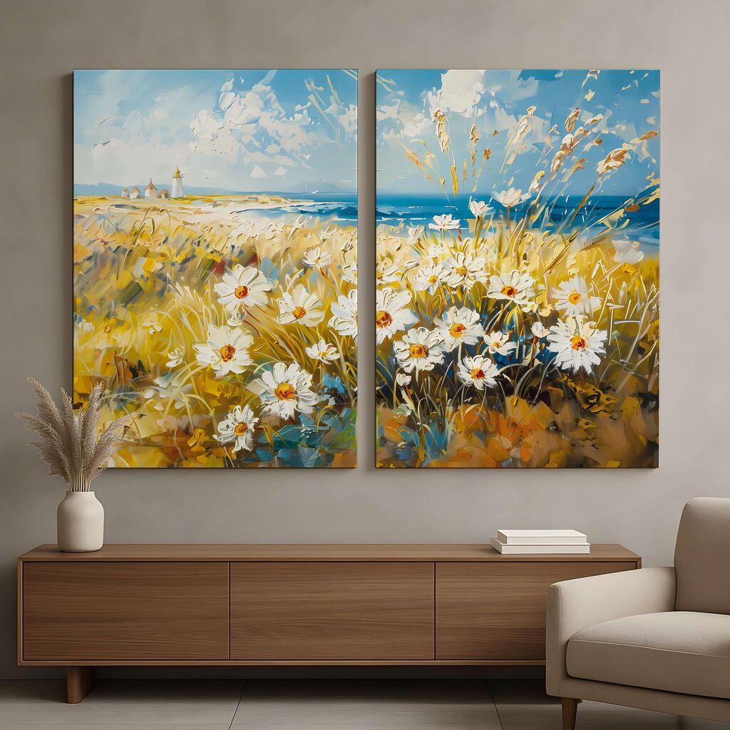 Zidna slika DEV2, 160x120 cm, 2 dijela