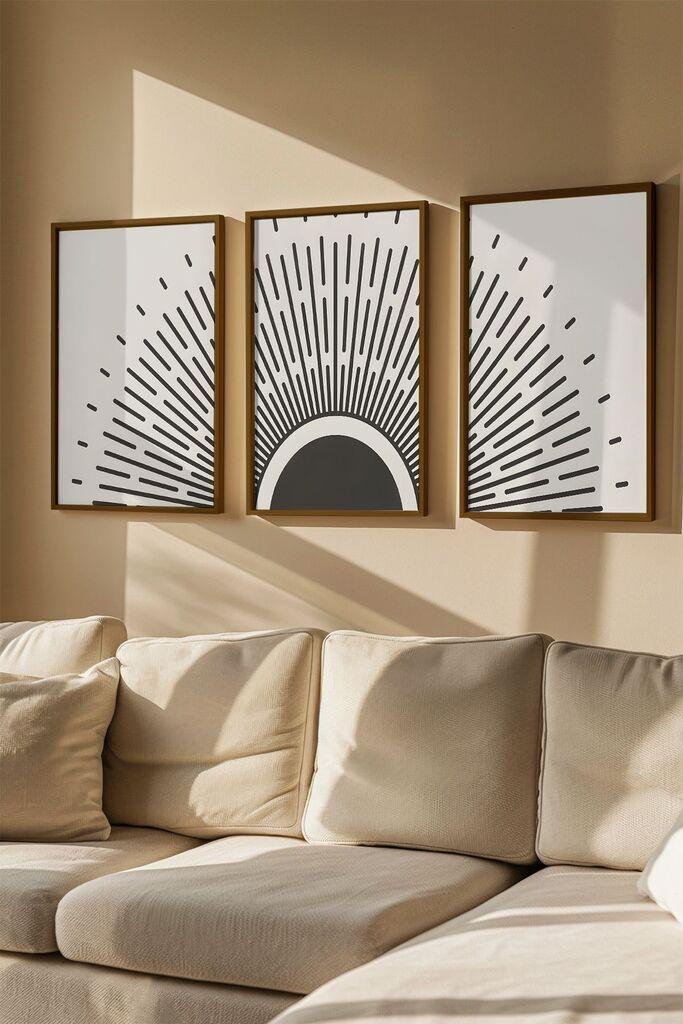 Uokvirena slika Wallity Artvmodel39, 33x48 cm, 3 dijela