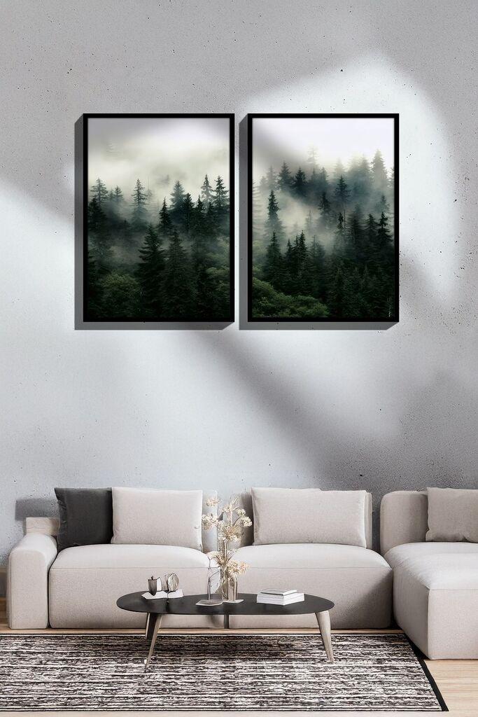Uokvirena slika Wallity Ersy2Limodel19, 33x48 cm, 2 dijela