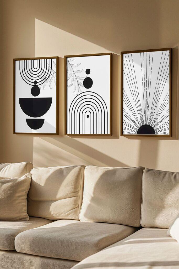 Uokvirena slika Wallity Artvmodel15, 33x48 cm, 3 dijela