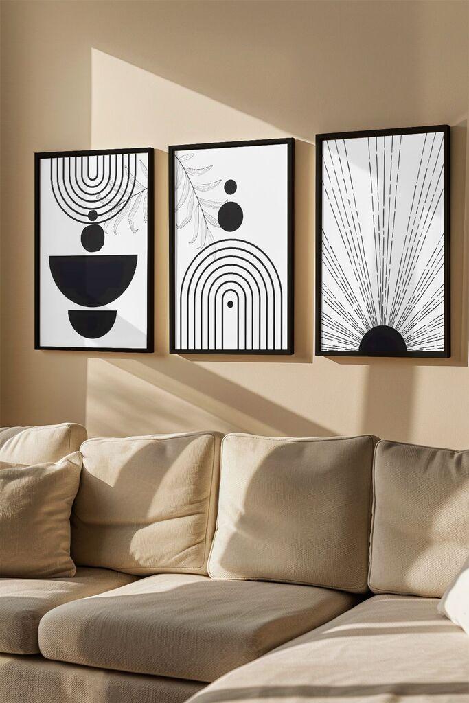 Uokvirena slika Wallity Artvmodel15, 33x48 cm, 3 dijela