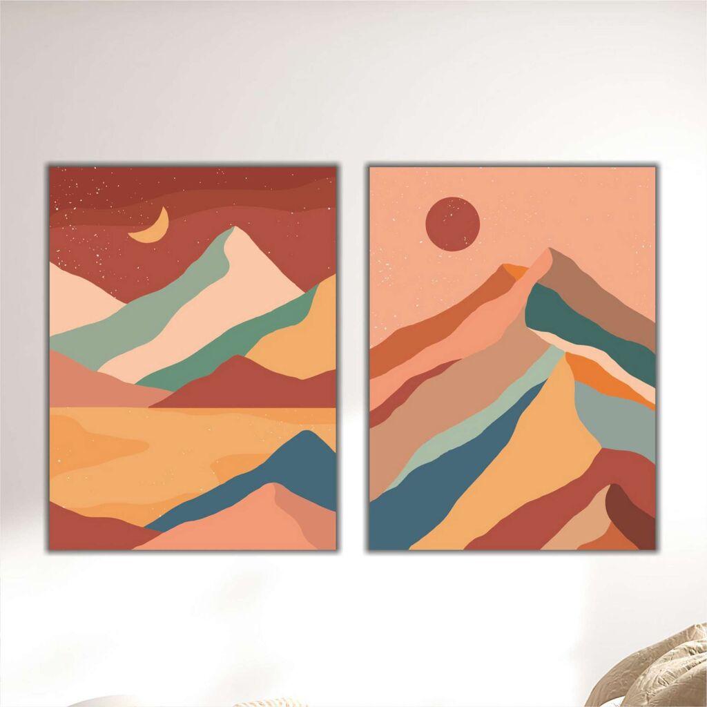 Wallity Image Mdf-00122, 40x60 cm, 2 dijela