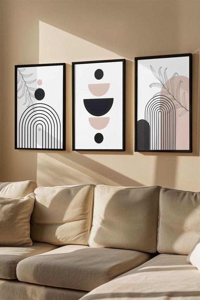 Wallity Uramljena slika Artvmodel42, 33x48 cm, 3 dijela