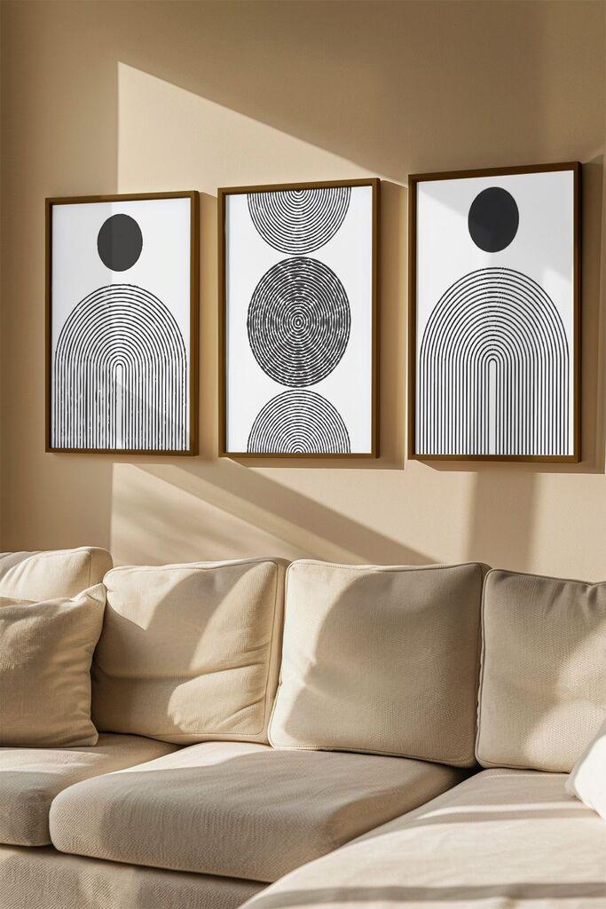 Uokvirena slika Wallity Artvmodel41, 33x48 cm, 3 dijela