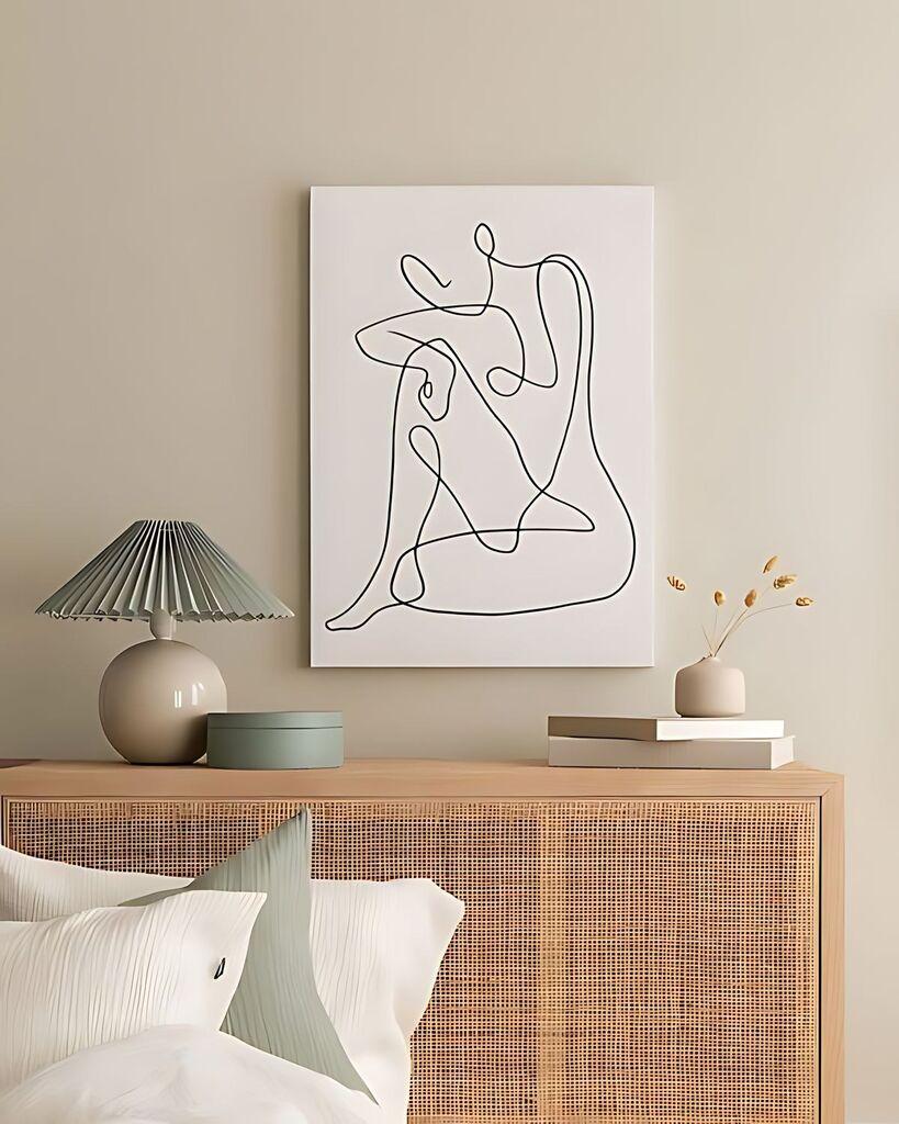 Wallity Slika Umjetnička platna70, 40x60 cm