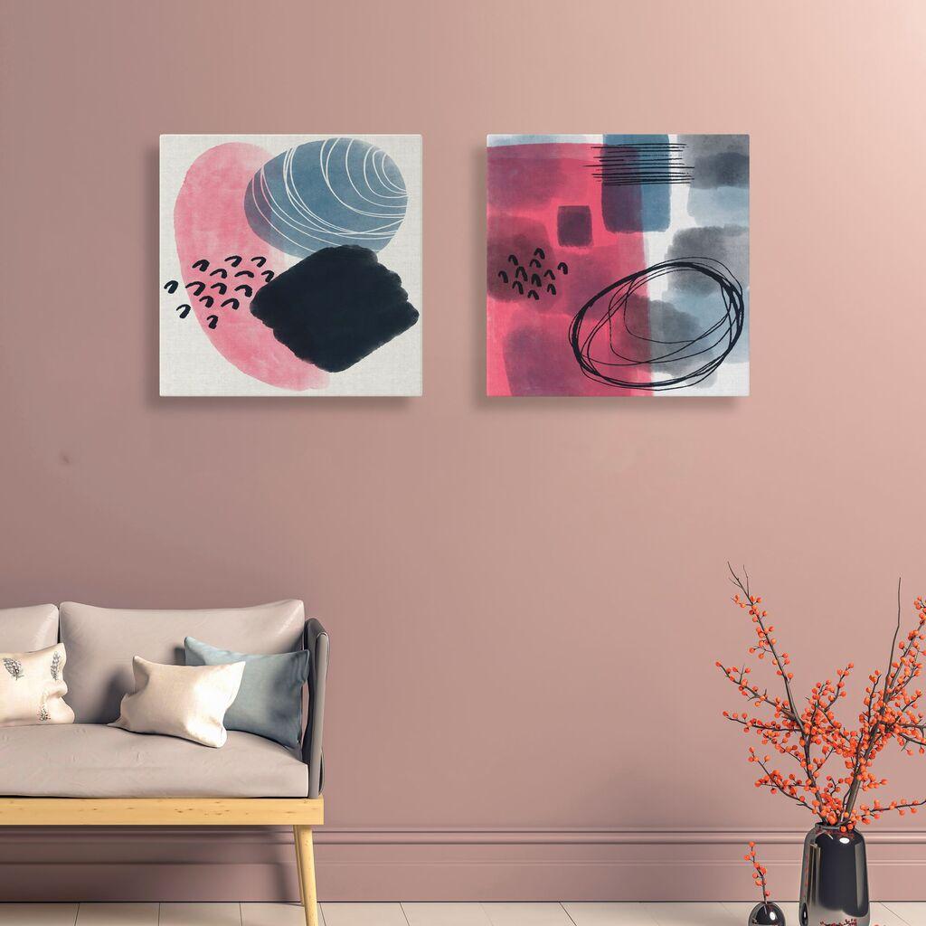 Zidna slika ASR_CNVS25-17, 50x50cm, 2 dijela