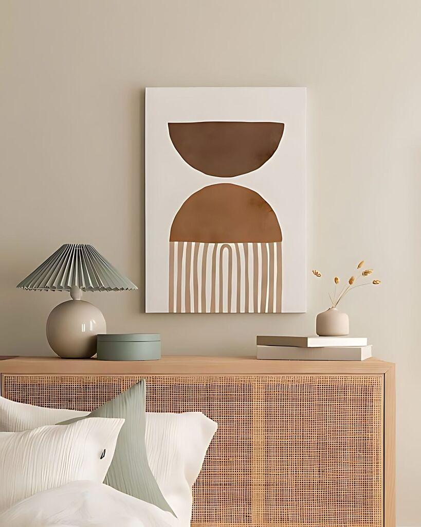 Wallity Slika Umjetnička platna 123, 40x60 cm