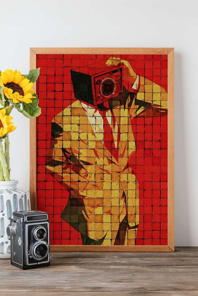 Uokvirena slika Wallity Popmosaic22, 33x48 cm