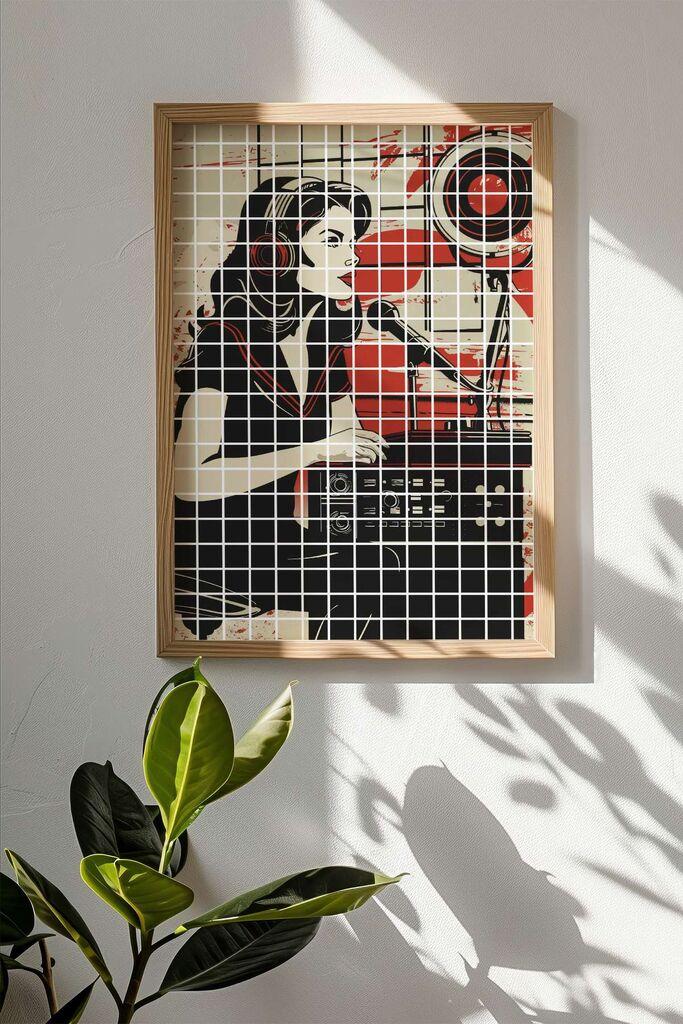 Uokvirena slika Wallity Popkare23, 33x48 cm