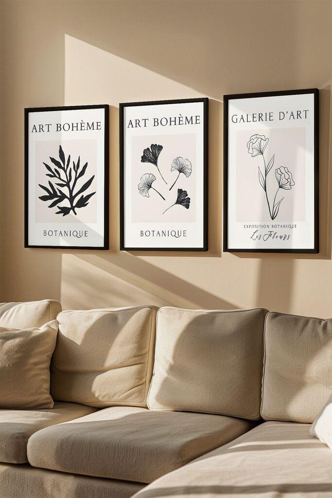 Wallity Uramljena slika Artvmodel11, 33x48 cm, 3 dijela