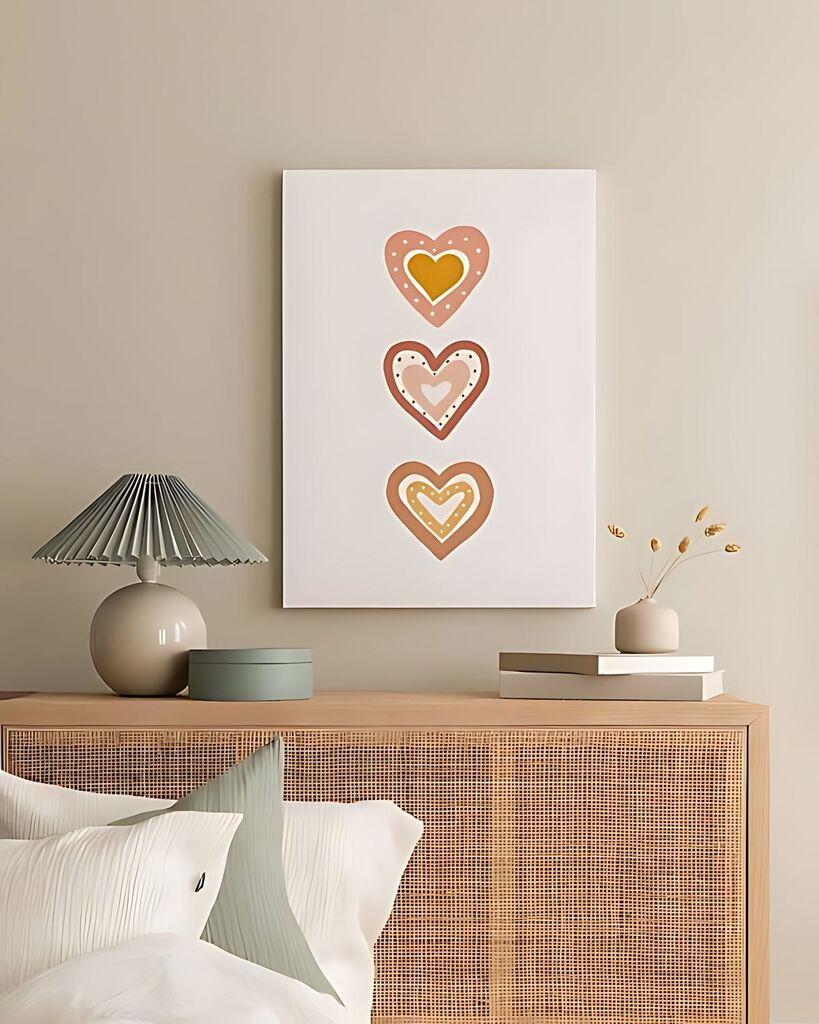 Wallity Slika Umjetnička platna 129, 40x60 cm