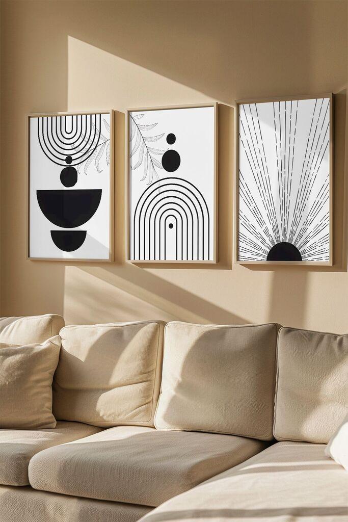 Uokvirena slika Wallity Artvmodel15, 33x48 cm, 3 dijela