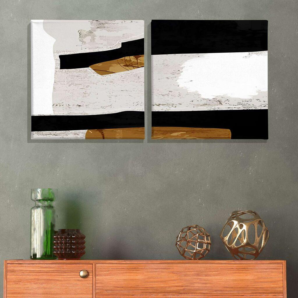 Zidna slika ASR_CNV2-2, 50x50cm, 2 dijela