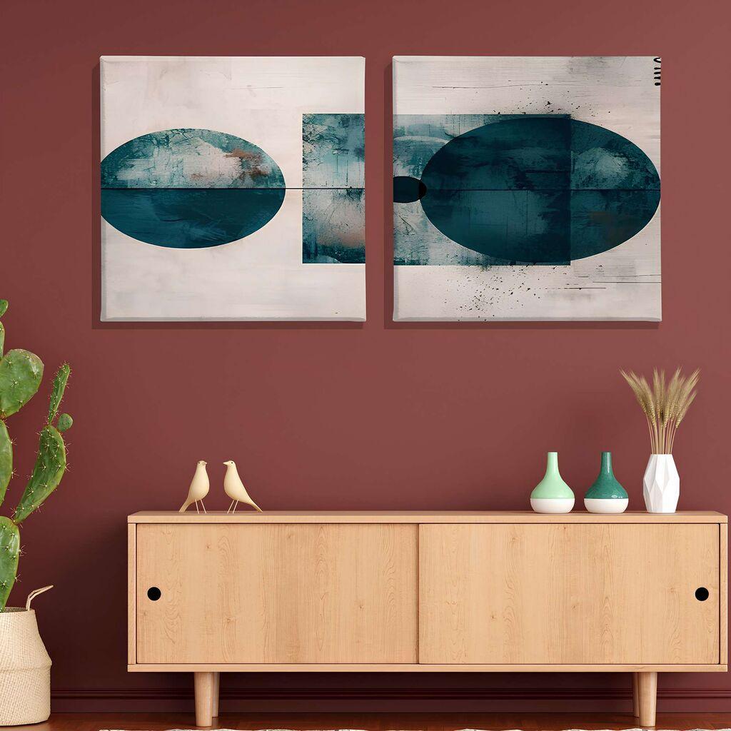 Wallity Slika ASR_CNV2-14, 50x50cm, 2 dijela