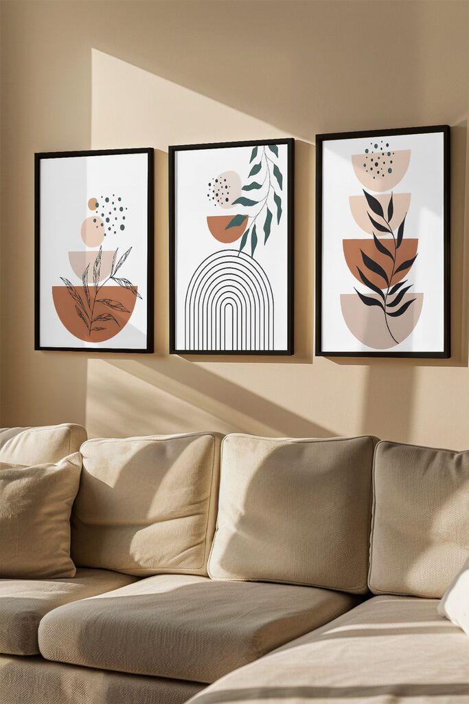 Uokvirena slika Wallity Artvmodel14, 33x48 cm, 3 dijela