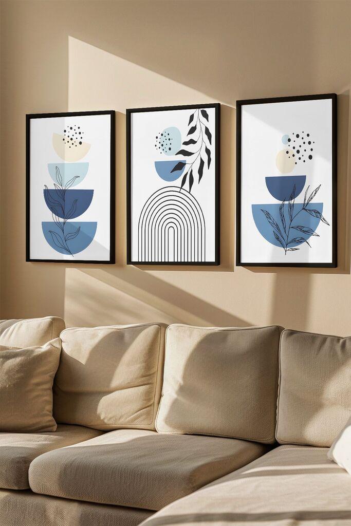 Uokvirena slika Wallity Artvmodel5, 33x48 cm, 3 dijela