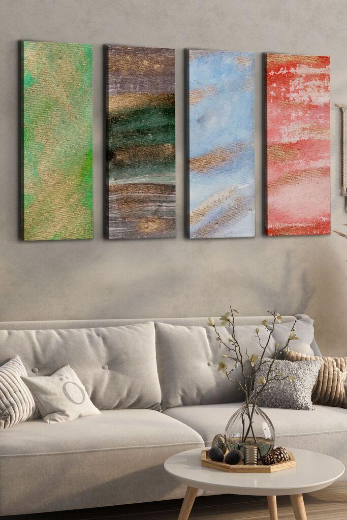 Wallity slika Ersycnvs4Asm3, 30x90 cm, 4 dijela