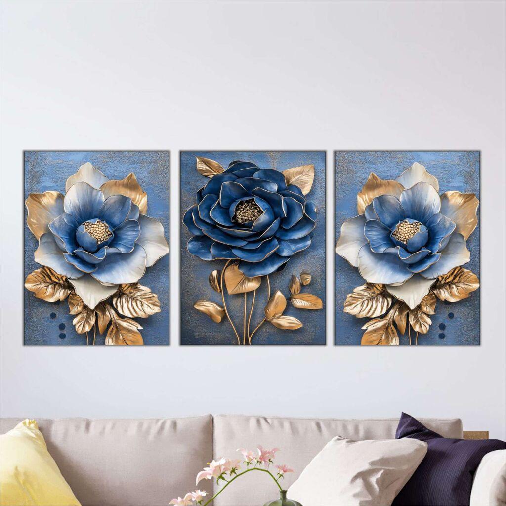 Wallity slika Mdf-00106, 40x90 cm, 3 dijela