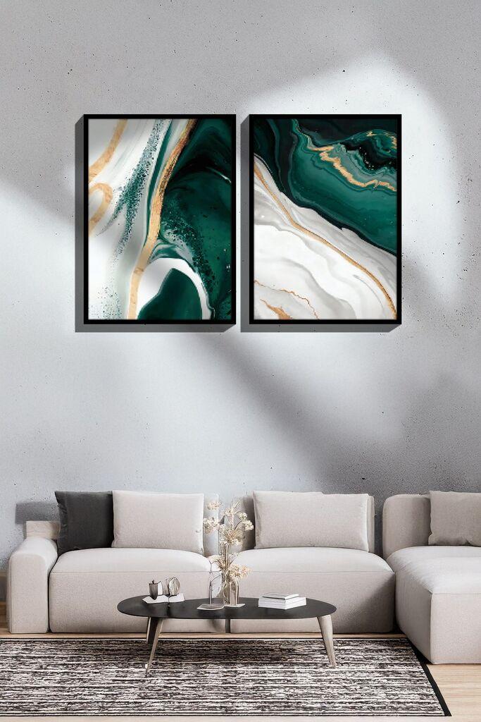 Wallity Uramljena slika Ersy2Limodel4, 33x48 cm, 2 dijela