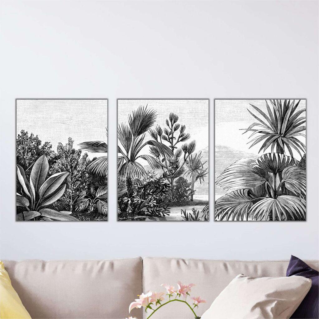 Wallity slika Mdf-00111, 40x90 cm, 3 dijela