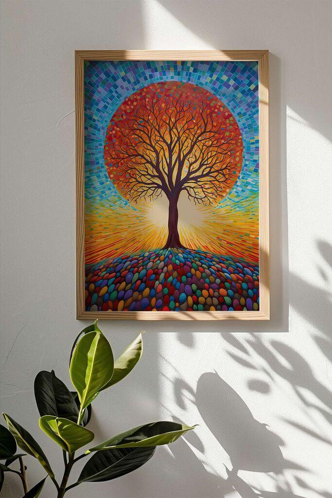 Uokvirena slika Wallity Mscartmdl2, 33x48 cm