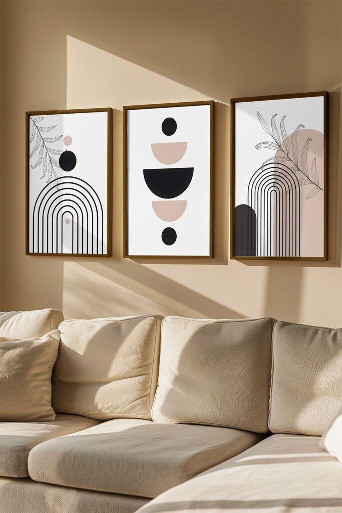 Wallity Uramljena slika Artvmodel42, 33x48 cm, 3 dijela