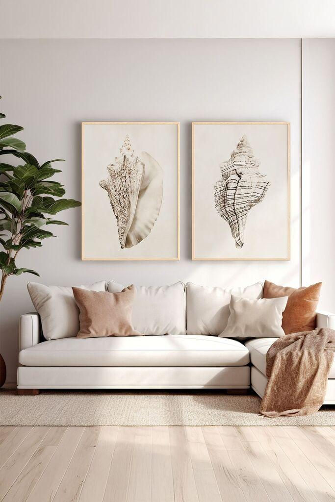 Uokvirena slika Wallity Ersy2Limodel30, 33x48 cm, 2 dijela