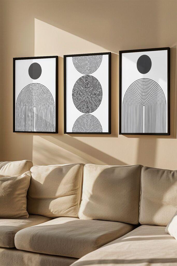 Wallity Uramljena slika Artvmodel41, 33x48 cm, 3 dijela