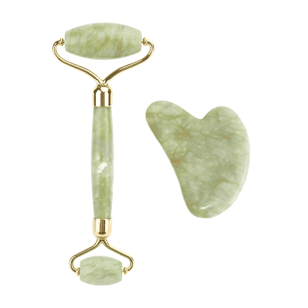 ROX N Roll Jade set - valjak + Gua Sha