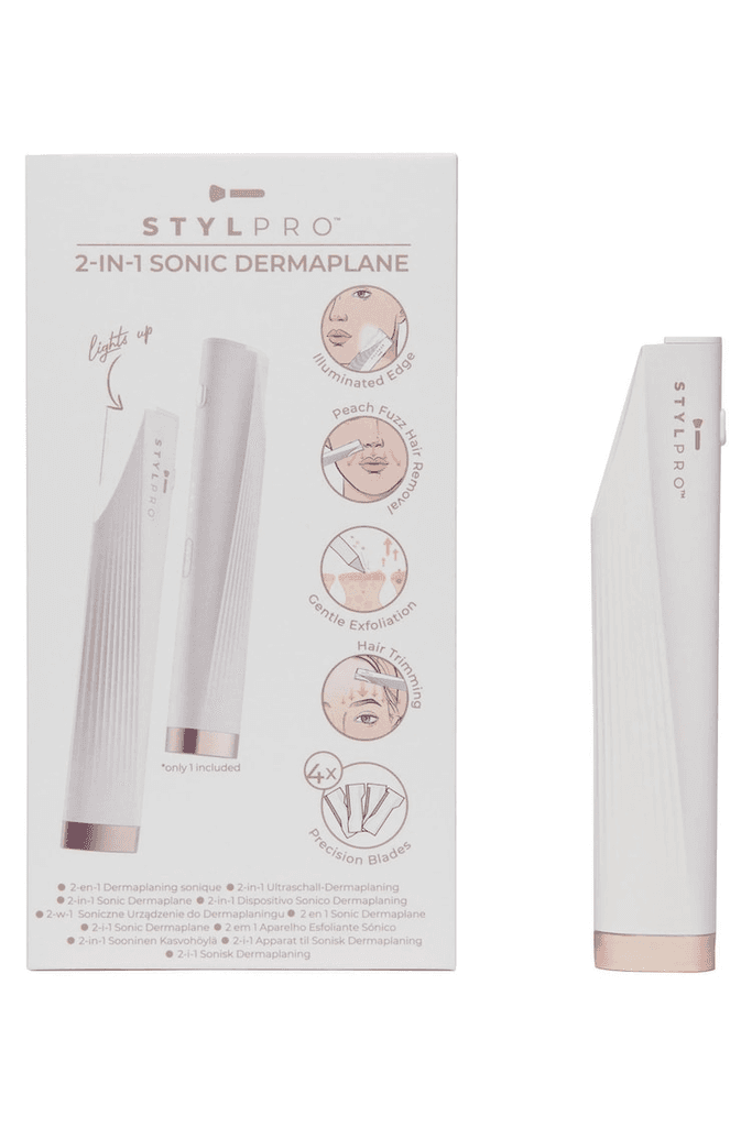 Stylpro Sonic Dermaplane, Bijeli