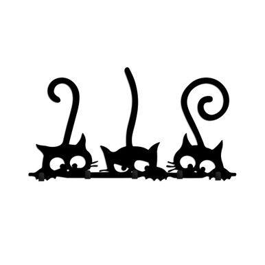 Wallity Zidna kuka Skrivene mačke, Metalna