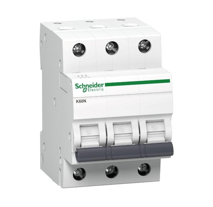 Schneider Electric Automatski osigurač A9K02306, 6A, 6kA, Tip C, 3P