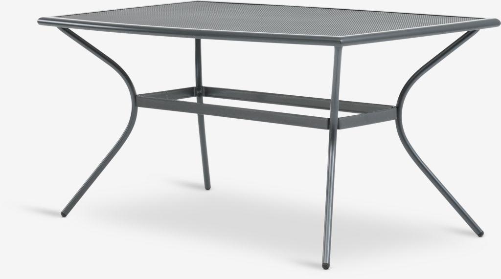 Linnea baštenski sto 90x150cm, siva