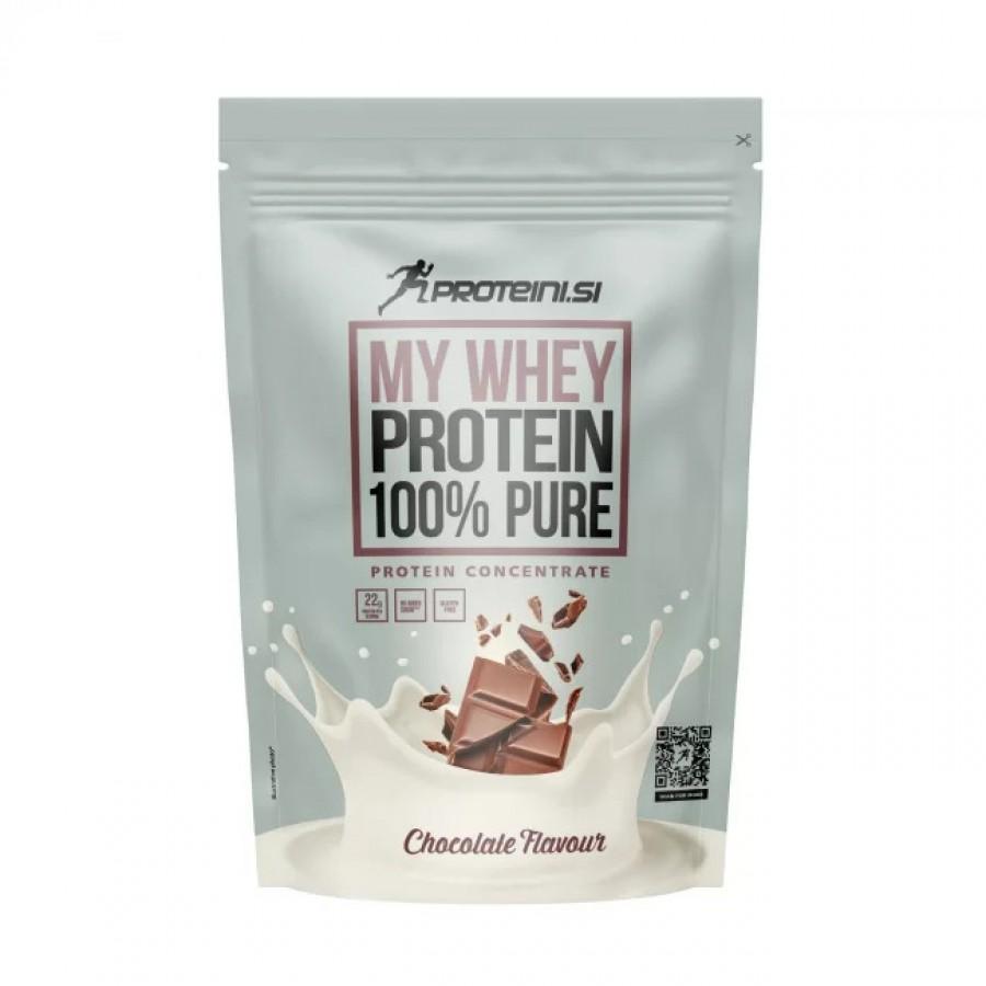 Proteini.si Whey protein 100% čisti, čokolada, 300g