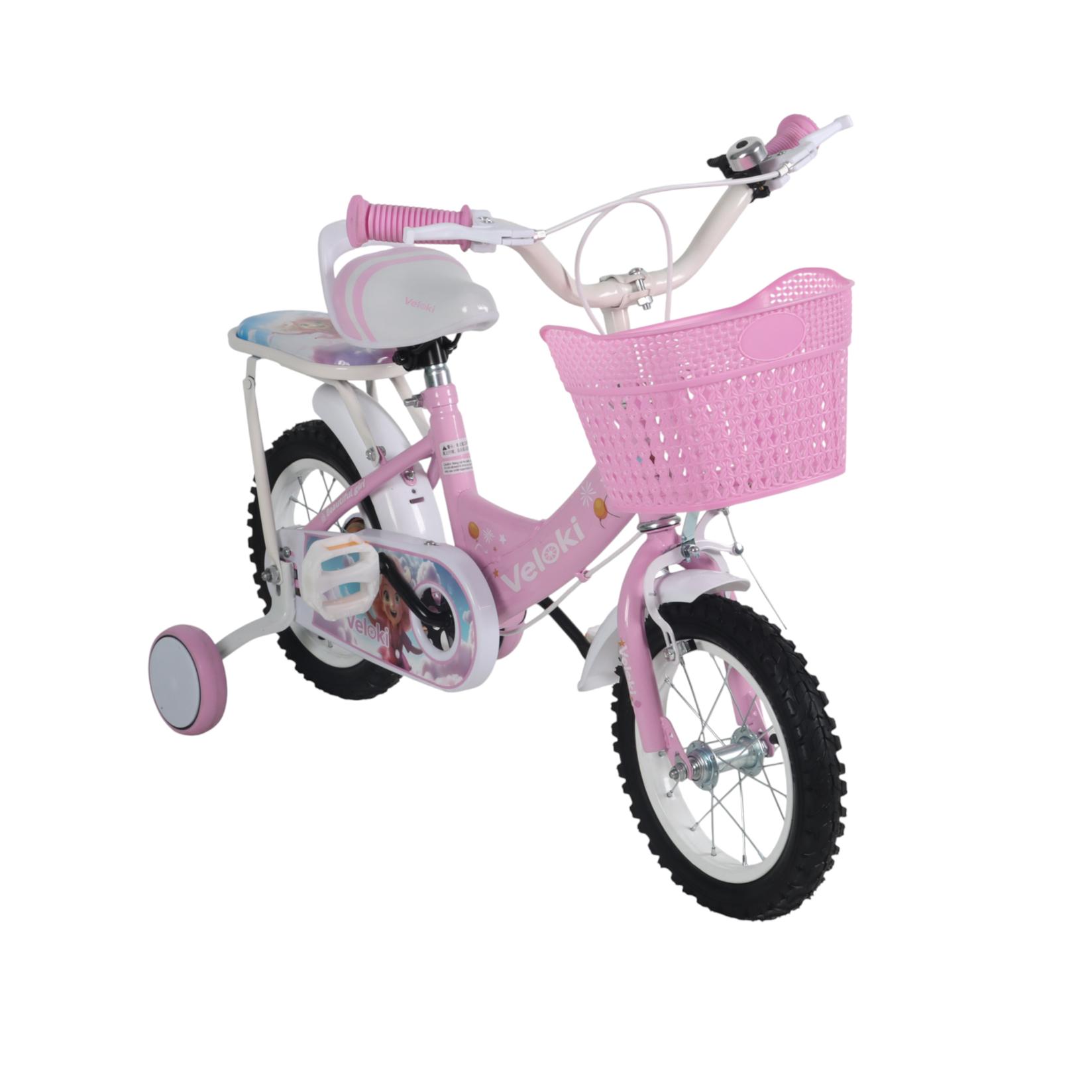 Bicikl za djevojčice 12", roze