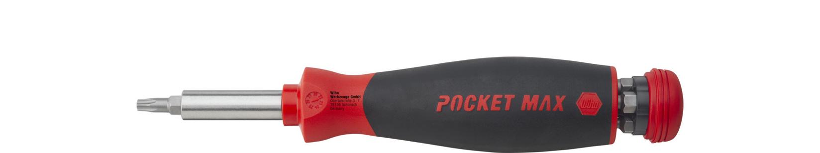 WIHA multifunkcionalni magnetni odvijač PocketMax sa bitovima u ručki 45292