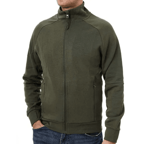 SUPERDRY Muška tech široka dukserica, maslinasta