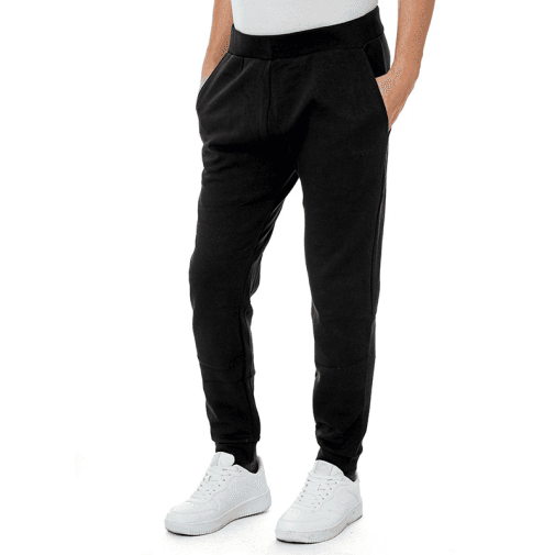 SUPERDRY Muška Tech tapered trenerka donji dio, crni