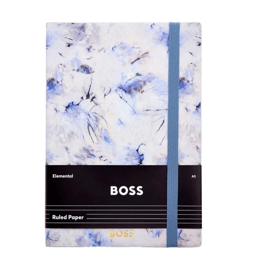 Hugo Boss Notes A5 Dikto Tie-Due HNH418WL, Ljubičasti