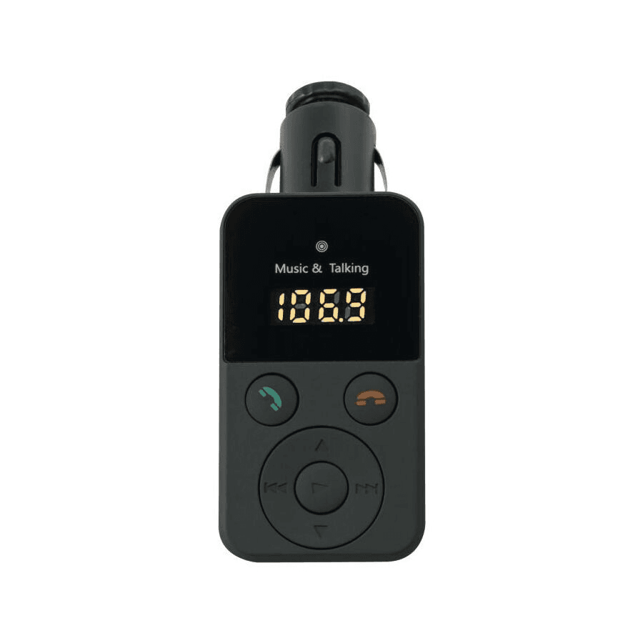 SAL FM predajnik 4u1, Bluetooth, 12V/24V, USB punjač 1A, crni